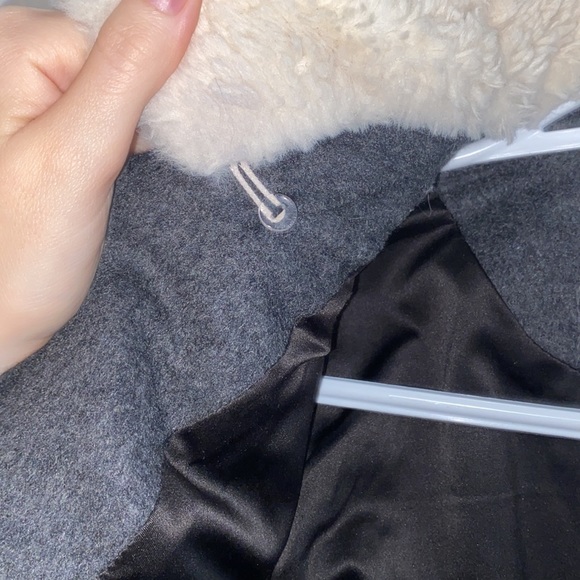 Faux fur collar motorcycle jacket - Picture 5 of 6